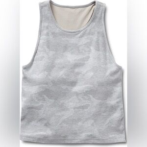 Vuori Gray Camo Tank Top